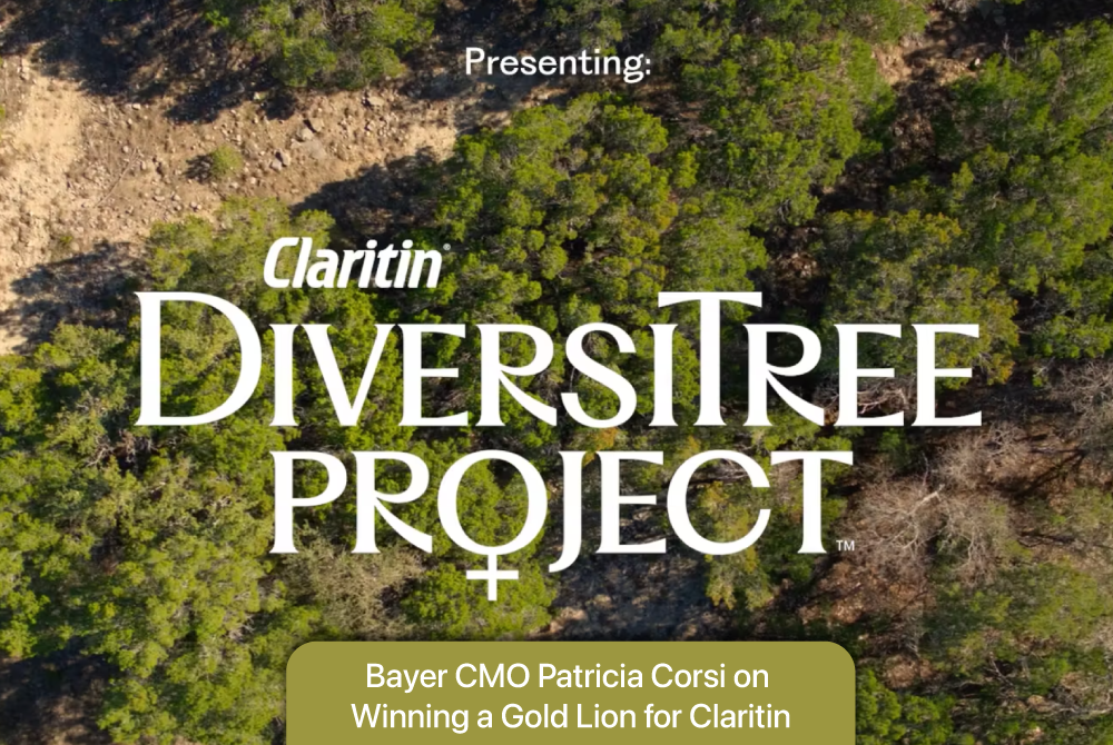Bayer CMO Patricia Corsi on Winning a Gold Lion for Claritin