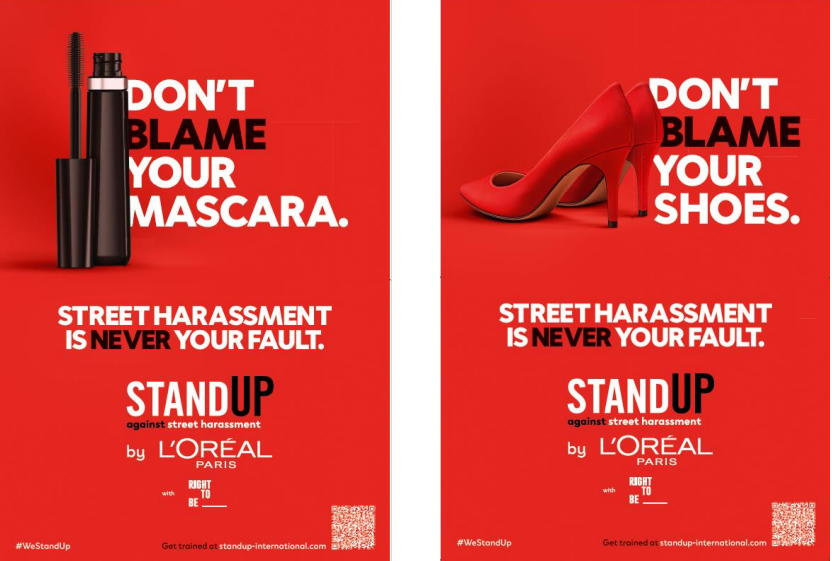 L’Oreal takes on street harassment